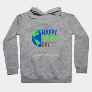 Earth Day 22 April Hoodie